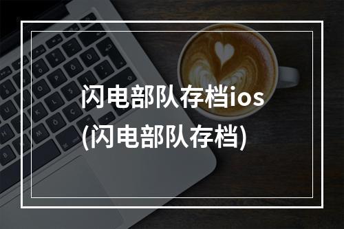 闪电部队存档ios(闪电部队存档)