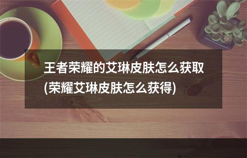 王者荣耀的艾琳皮肤怎么获取(荣耀艾琳皮肤怎么获得)