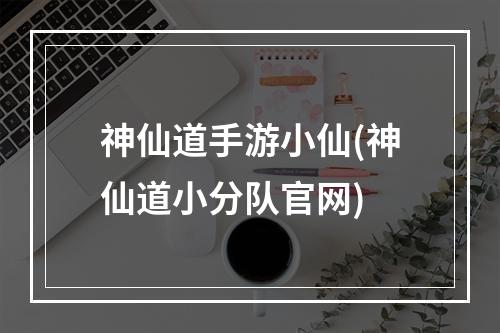 神仙道手游小仙(神仙道小分队官网)