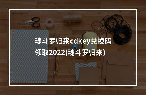 魂斗罗归来cdkey兑换码领取2022(魂斗罗归来)