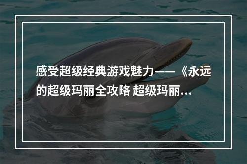 感受超级经典游戏魅力——《永远的超级玛丽全攻略 超级玛丽解谜版攻略》