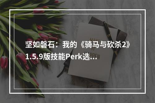 坚如磐石：我的《骑马与砍杀2》1.5.9版技能Perk选择心得