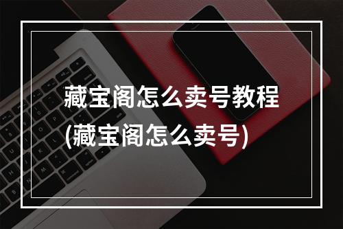 藏宝阁怎么卖号教程(藏宝阁怎么卖号)