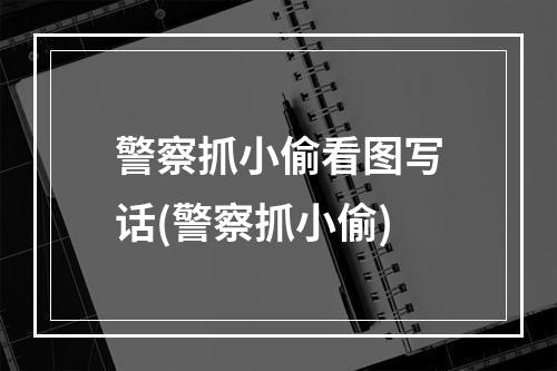 警察抓小偷看图写话(警察抓小偷)