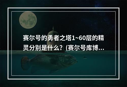 赛尔号的勇者之塔1~60层的精灵分别是什么？(赛尔号库博)