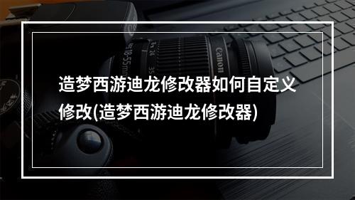 造梦西游迪龙修改器如何自定义修改(造梦西游迪龙修改器)